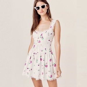 For Love and Lemons Violet Mini Dress XS